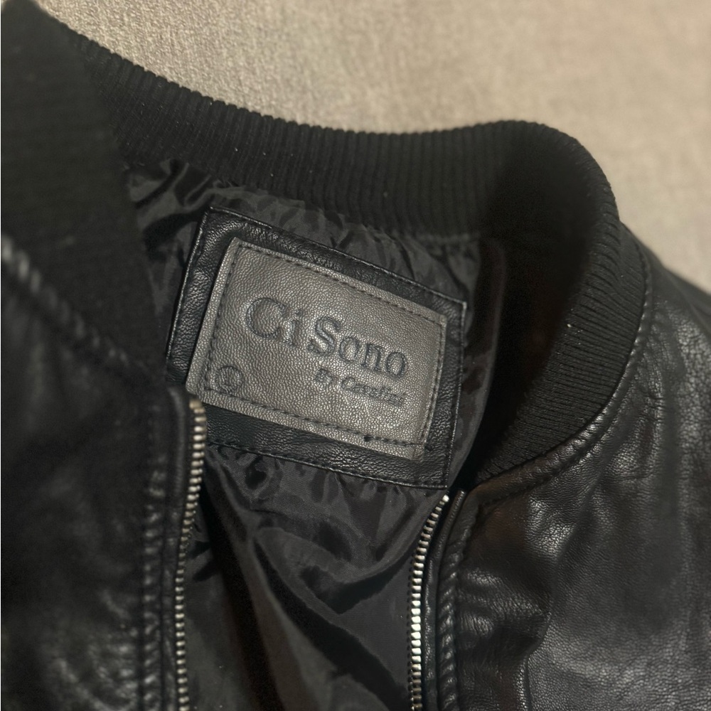 Faux Leather Jacket - Picture 2 of 3